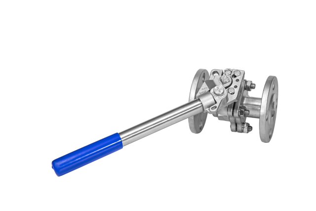 Spring Handle Automatic Reset Ball Valve 